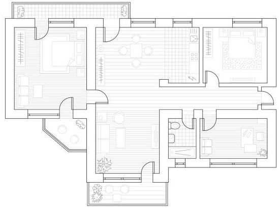 1 Room Plan